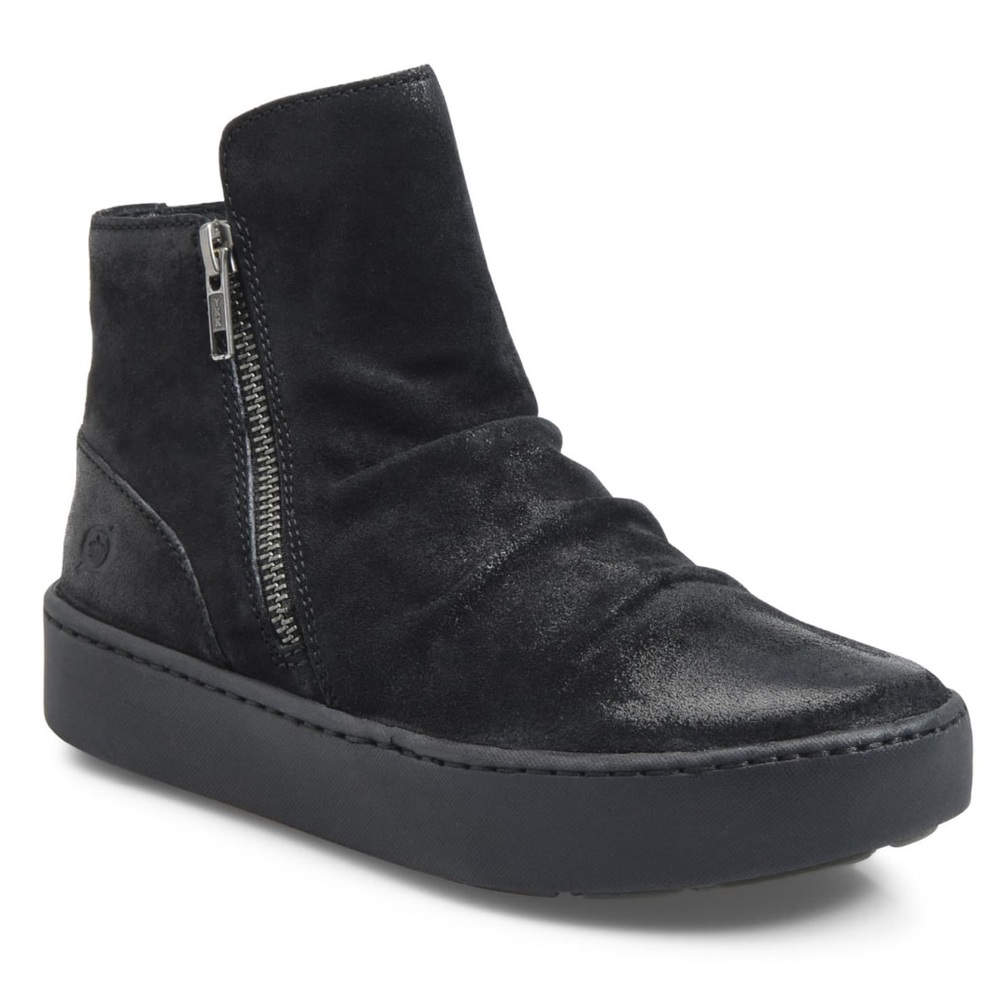 Born Black Suede Women's Chelsea boots
